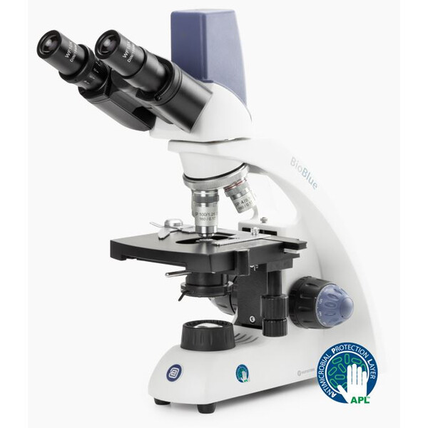 Microscope Euromex BioBlue, BB.4263-T, bino, Tablet SMP, 4/10/S40/S60x, mechcanical stage,1 W NeoLED™