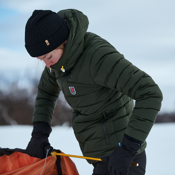 Fjällräven Expedition Pack Down Hoodie W, 662 Deep Forest, taille L