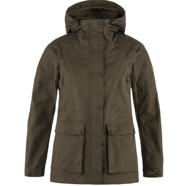 Fjällräven Veste Forest Hybrid W, 633 Dark Olive, XL