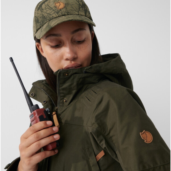 Fjällräven Veste Forest Hybrid W, 633 Dark Olive, XL