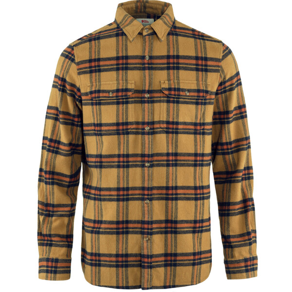 Fjällräven Chemise en flanelle lourde Övik M, 232-215 marron sarrasin-feuille d'automne, M