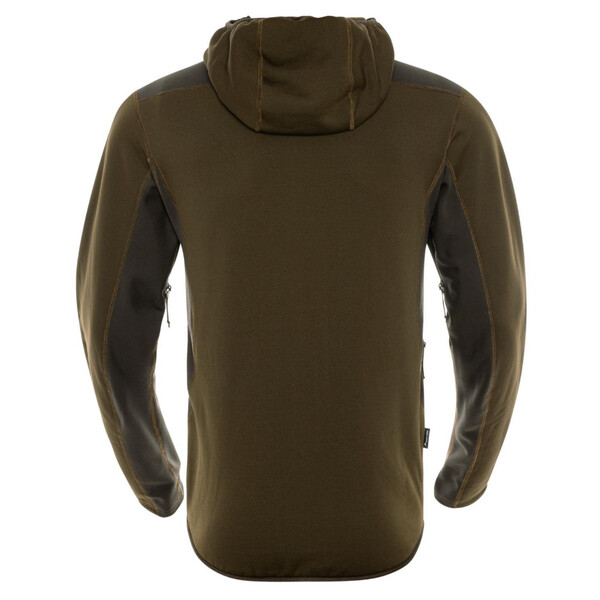Härkila Deer Stalker Fleece Hoodie , Willow green/Shadow brown Taille XL