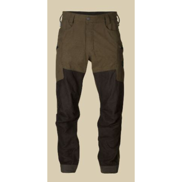 Härkila Pantalon en cuir Driven Hunt HWS, vert saule/marron ombre, taille 52