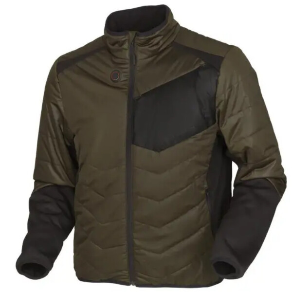 Härkila Veste chauffante, vert saule/noir, taille XS
