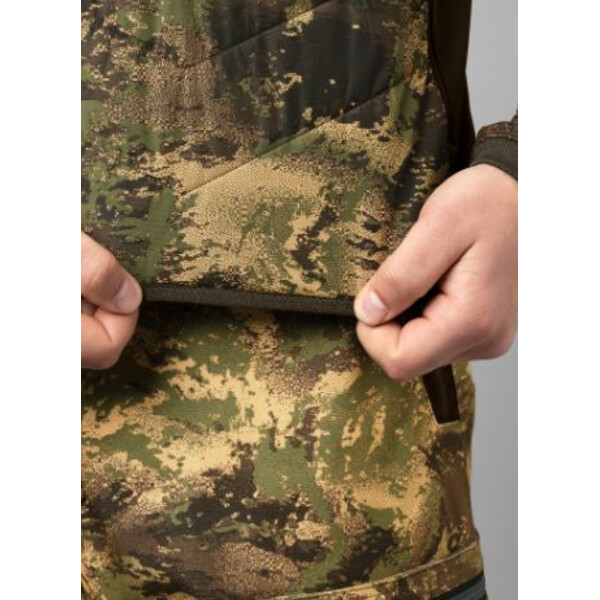Härkila Gilet chauffant Camo, AXIS MSP®Forest green, taille S