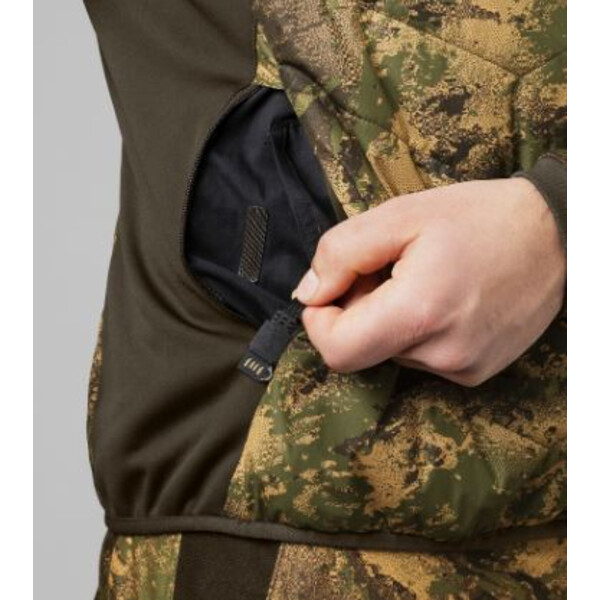 Härkila Gilet chauffant Camo, AXIS MSP®Forest green, taille S