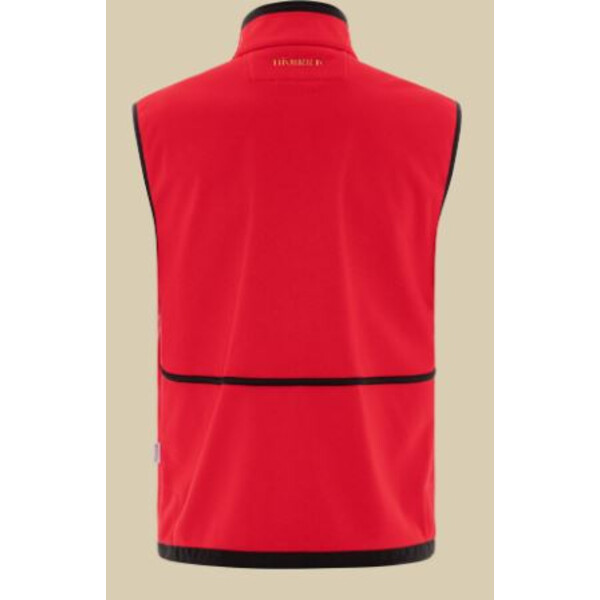 Härkila Gilet polaire Kamko, marron/rouge, taille M
