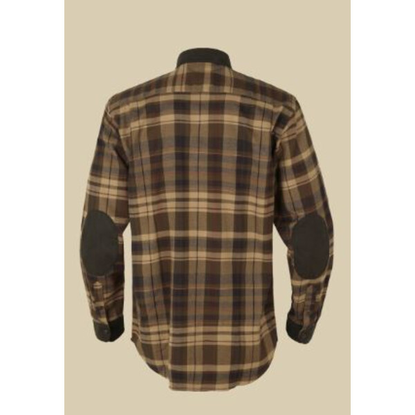 Härkila Chemise Pajala, beige/marron, taille XL