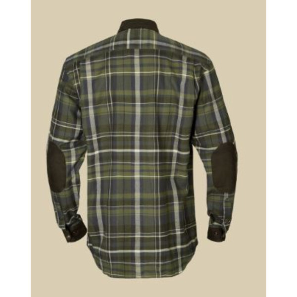 Härkila Chemise Pajala, carreaux olive, taille XL