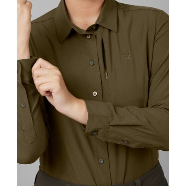 Härkila Trail Blouse, vert saule, taille XL