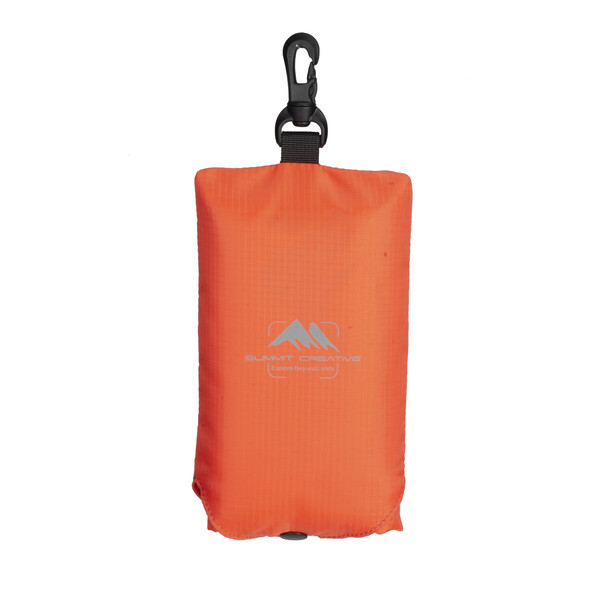 Summit-Creative Poncho de pluie orange