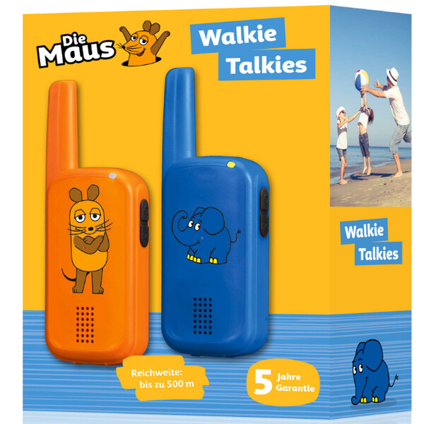 DieMaus Portée des talkies-walkies : 500 m