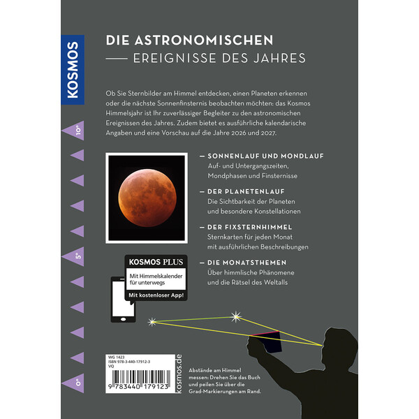 Almanach Kosmos Verlag L'année céleste 2025