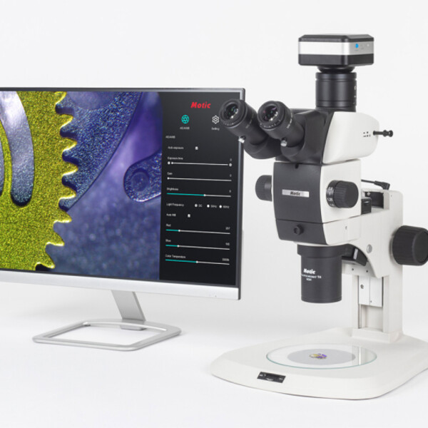 Motic Caméra 4000X, couleur, 8MP, CMOS, 1/2.8, HDMI/USB/Lan/Wifi, 1.45 µm