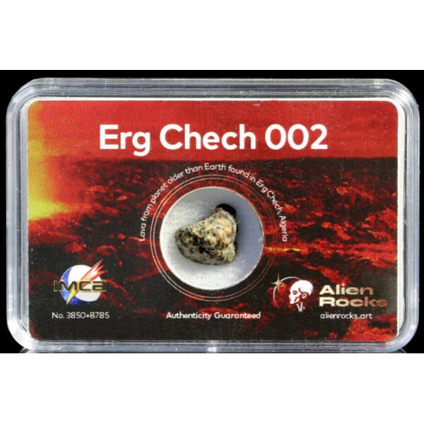 Alien Rocks Météorite Erg Chech 002 1,0 - 1,39 gramme