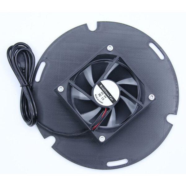 Astroprints Cache miroir pour GSO et TS Optics  Monture principale du miroir ONTC Newton 6" avec ventilateur USB 5V