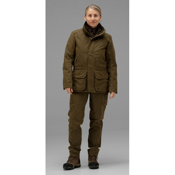Härkila Veste Retrieve Lady, olive chaud, taille 40