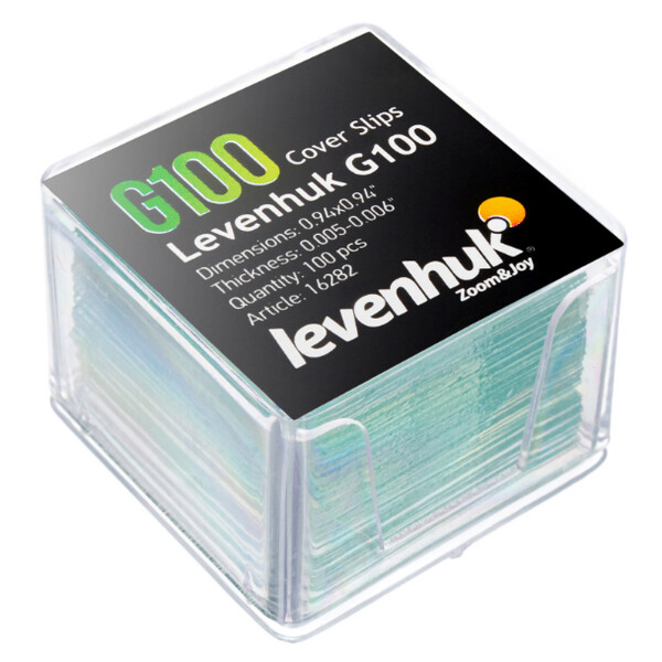 Levenhuk Lamelles G100, 100 pièces