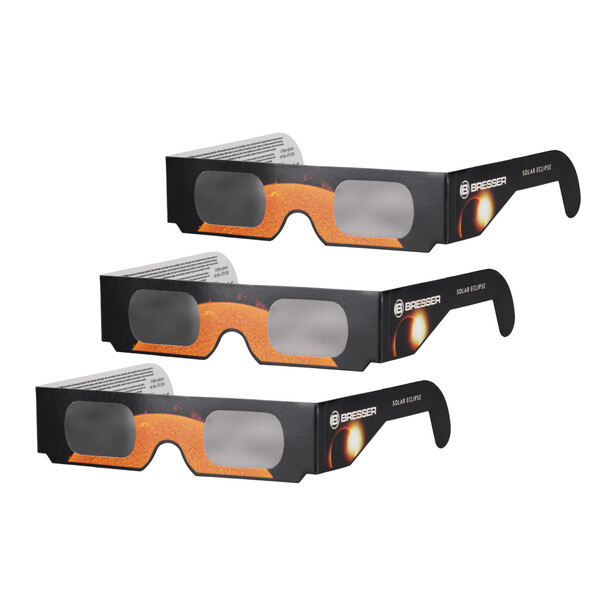 Bresser Lunettes pour éclipses solaires, 3 pièces