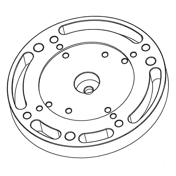 Omegon Adaptateur de montage iOptron pour colonne Pro