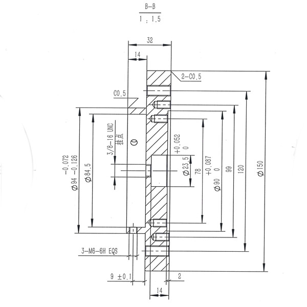 Omegon Adaptateur de montage iOptron pour colonne Pro
