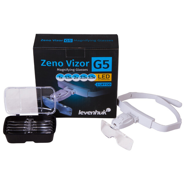 Loupe Levenhuk Zeno Vizor G5 3,5x LED