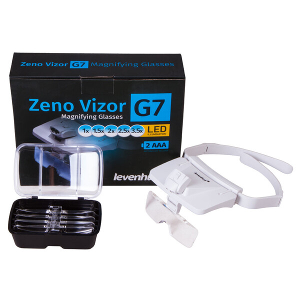 Loupe Levenhuk Zeno Vizor G7 3,5x LED