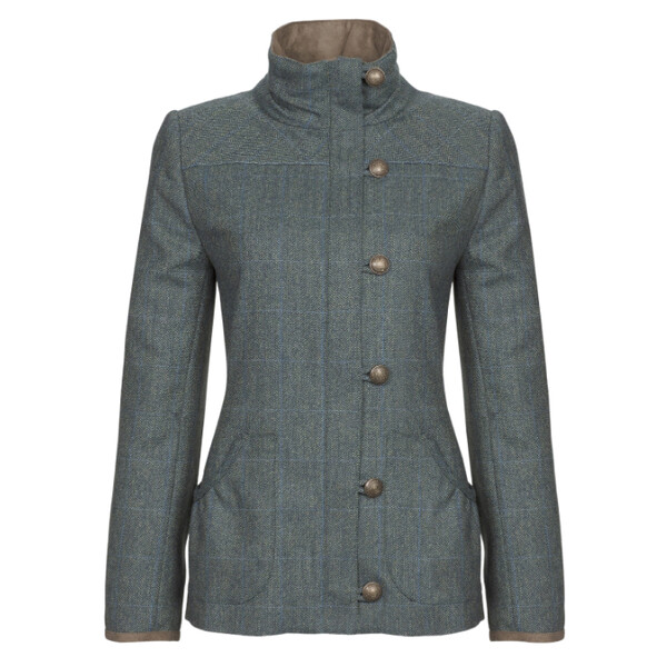 Dubarry of Ireland Veste en tweed Bracken 89 Mist, taille 38