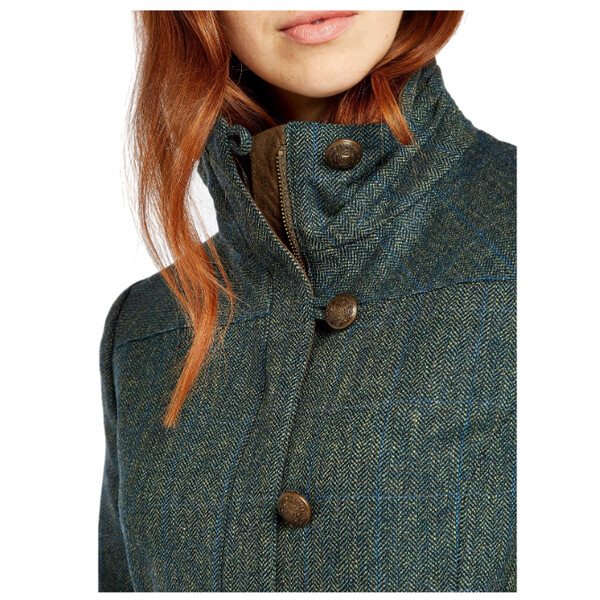 Dubarry of Ireland Veste en tweed Bracken 89 Mist, taille 38