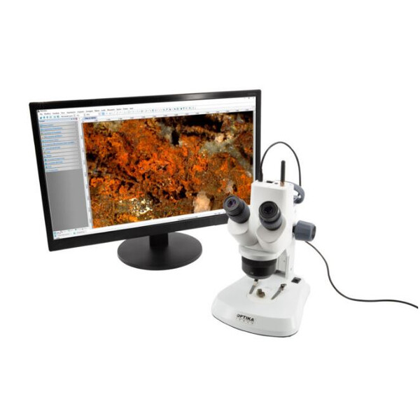 Microscope Optika , SFX DigitalDigital WI-FI, 10x 20x 40x, LED, lumière réfléchie et transmise