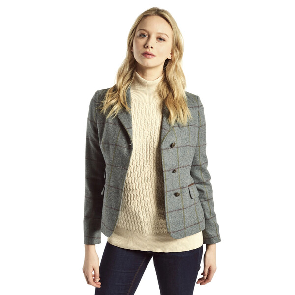 Dubarry of Ireland Veste en tweed Buttercup Sorrel, taille 40