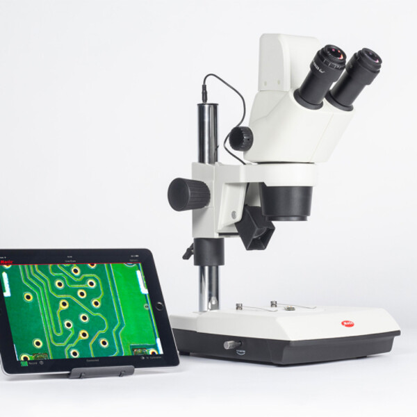 Microscope Motic SMZ-171iX, digital, 7.5x-50x, w.d. 110mm, 4 MP, 1/3", Wifi/Lan