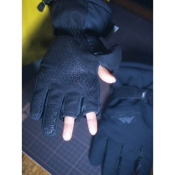 Summit-Creative Gants de photographie noirs XL