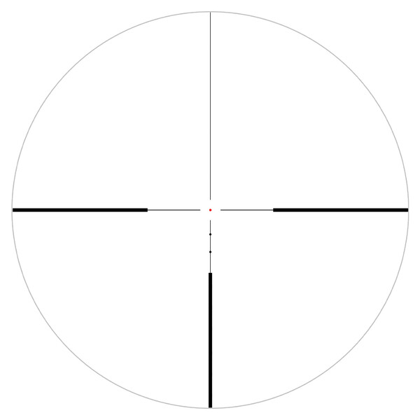 Lunette de tir Anschütz Optics Perfomance Pro 3-15x50 SP LR Dot IR