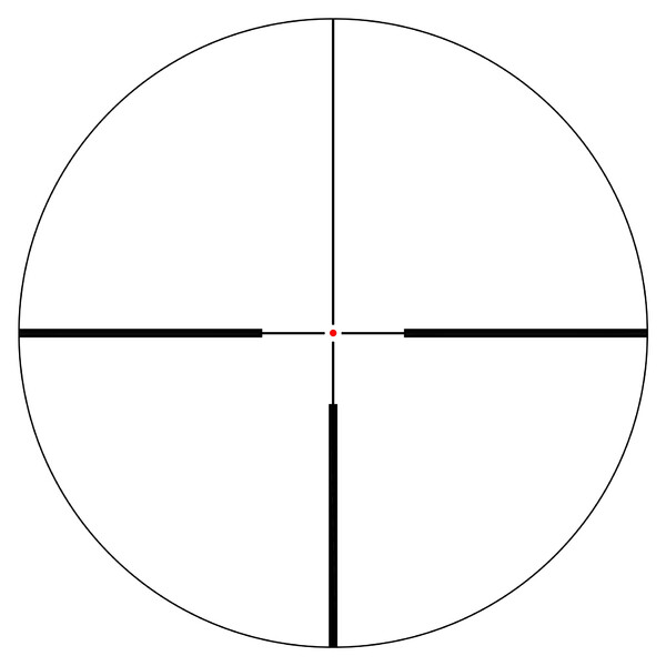 Lunette de tir Anschütz Optics Classic Pro 2,5-10x50 L4A Dot IR
