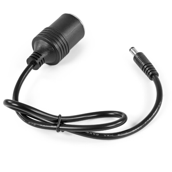 Câble Omegon 5,5-2,1 mm - Prise allume-cigare