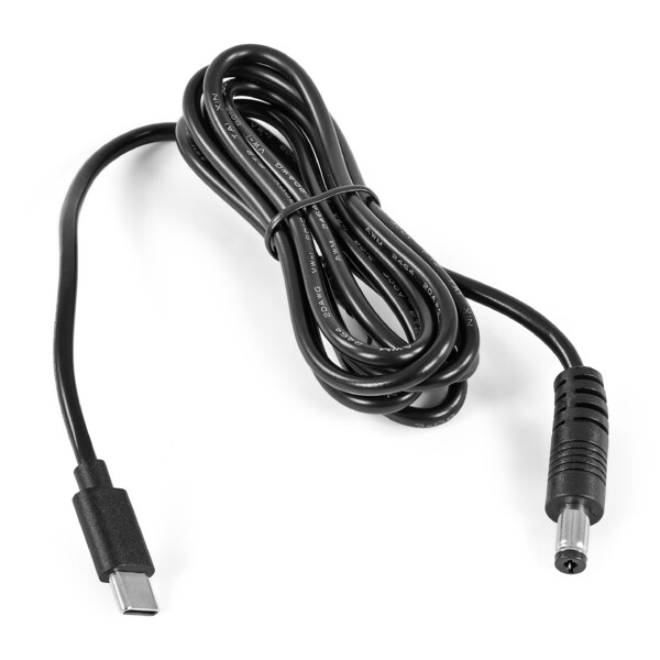 Câble Omegon Adaptateur USB-C - 12 V 5,5-2,1 mm