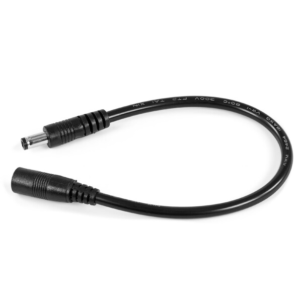 Câble Omegon Adaptateur 5,5-2,1 (femelle, broche) - 5,5-2,5 (mâle)