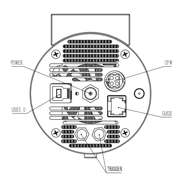Caméra QHY 9701 Mono