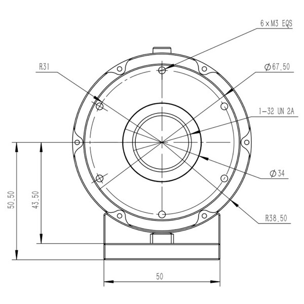 Caméra QHY 9701 Mono