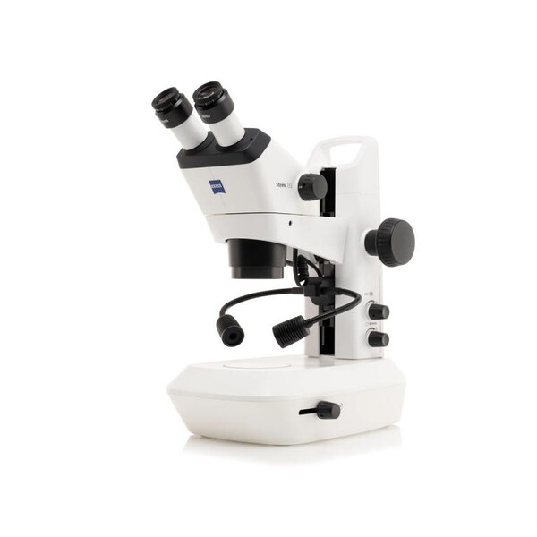 Microscope stéréo zoom ZEISS Stemi 355, C Lab, trino, BF, DF, w.d. 110 mm, 10x/23, 5,5:1, 7,2x-40x, AL/DL, Spot C LED