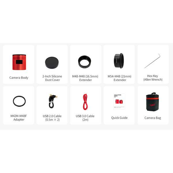 Caméra ZWO ASI 4400 MC Pro Color