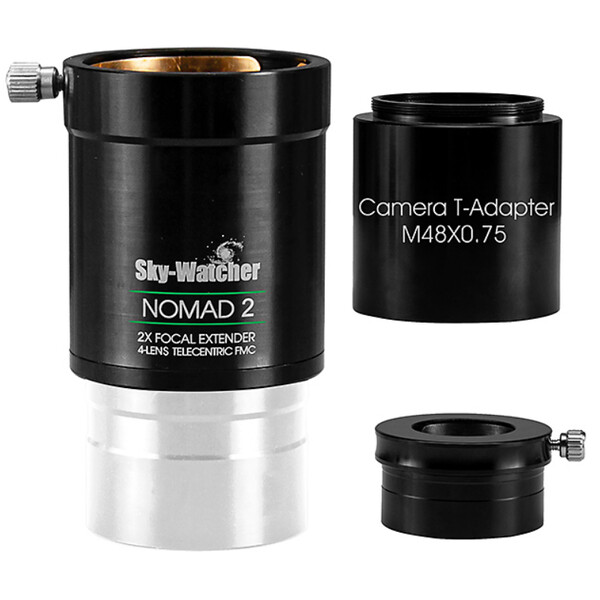 Lentille de Barlow Skywatcher Nomad Telecentric 2x 2" M48