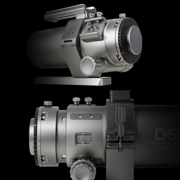 Lunette apochromatique ToupTek HOPE D60 60/280 Tilter