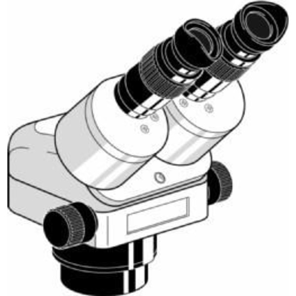 Microscope stéréo modulaire Euromex Tête zoom ZE.1624-D, binoculaire, 7-45x, click-stop