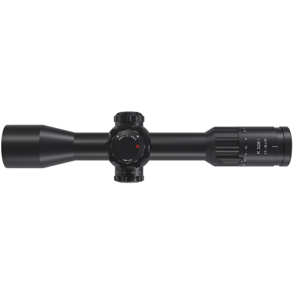 Lunette de tir Kahles K328i 3,5-28x50, SKMR+, ccw, links, Refined