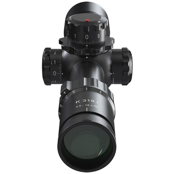 Lunette de tir Kahles K318i 3,5-18x50, MSR2/Ki, ccw, rechts, Refined