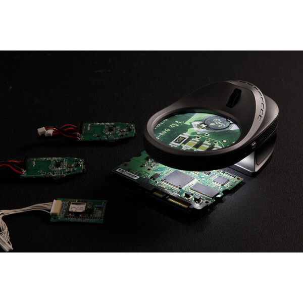 FPS Loupe électronique Micro Mouse – Zoom 5x à 10x, caméra, lumière UV et écran 2,8 pouces