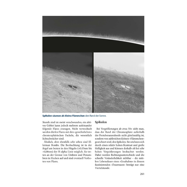 Oculum Verlag Le Soleil – Une introduction pour les astronomes amateurs