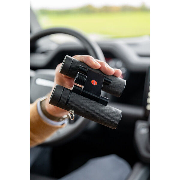 Jumelles Leica Noctivid 10x25 noir revêtu de cuir